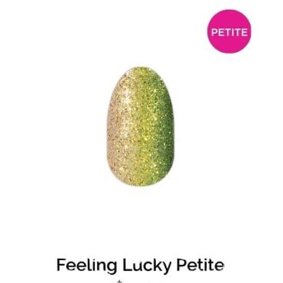 Color Street Other - Color Street PETITE FEELING LUCKY St. Patrick’s Day Gold Green Ombré Glitter Set